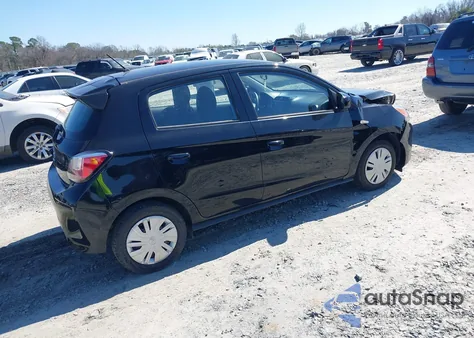 2021 Mitsubishi Mirage Carbonite Edition/Es/Le z USA, uszkodzony, nr VIN ML32AUHJ6MH006728